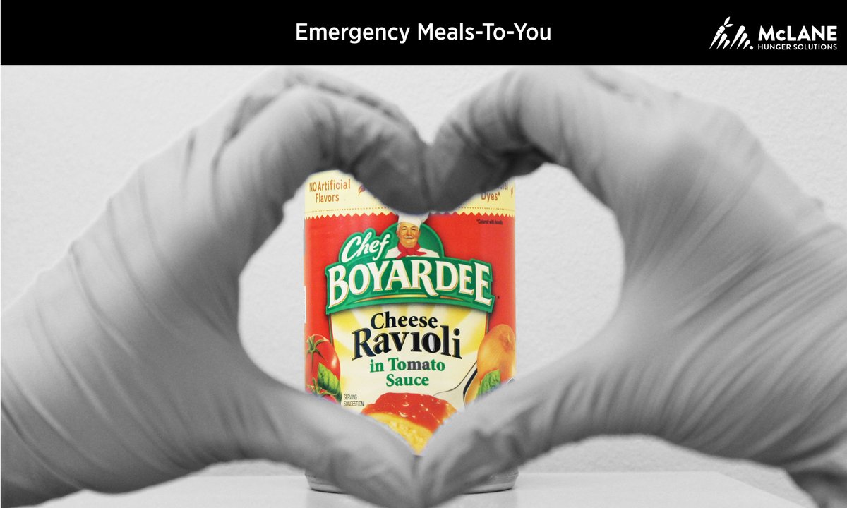 MclaneGlobal's tweet photo. Meals-To-You wouldn't be possible without partners like @ConagraBrands and @ChefBoyardee. These entrees kids love are at the #heart of meal kits helping families in #rural areas across the country. We're #InThisTogether to feed kids everywhere. @USDA  @BaylorCoHP @PepsiCo @UPS https://t.co/y6sbgXlNHN