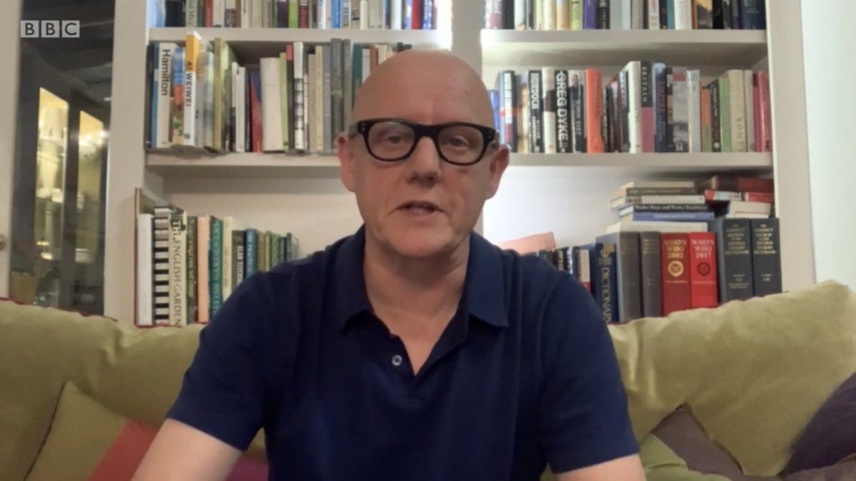 The Bumper Book of Greg Dyke? Take that Hitler!  #BookcaseWatch  #Newsnight