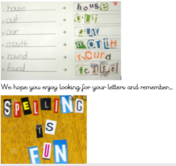 Uzivatel Thornton School Na Twitteru Weekly Spelling Promotion Hi Everybody We Have Been Having Fun Practising Our Spellings At Home Learn Your Spellings By Looking In Newspapers And Magazines For The Letters