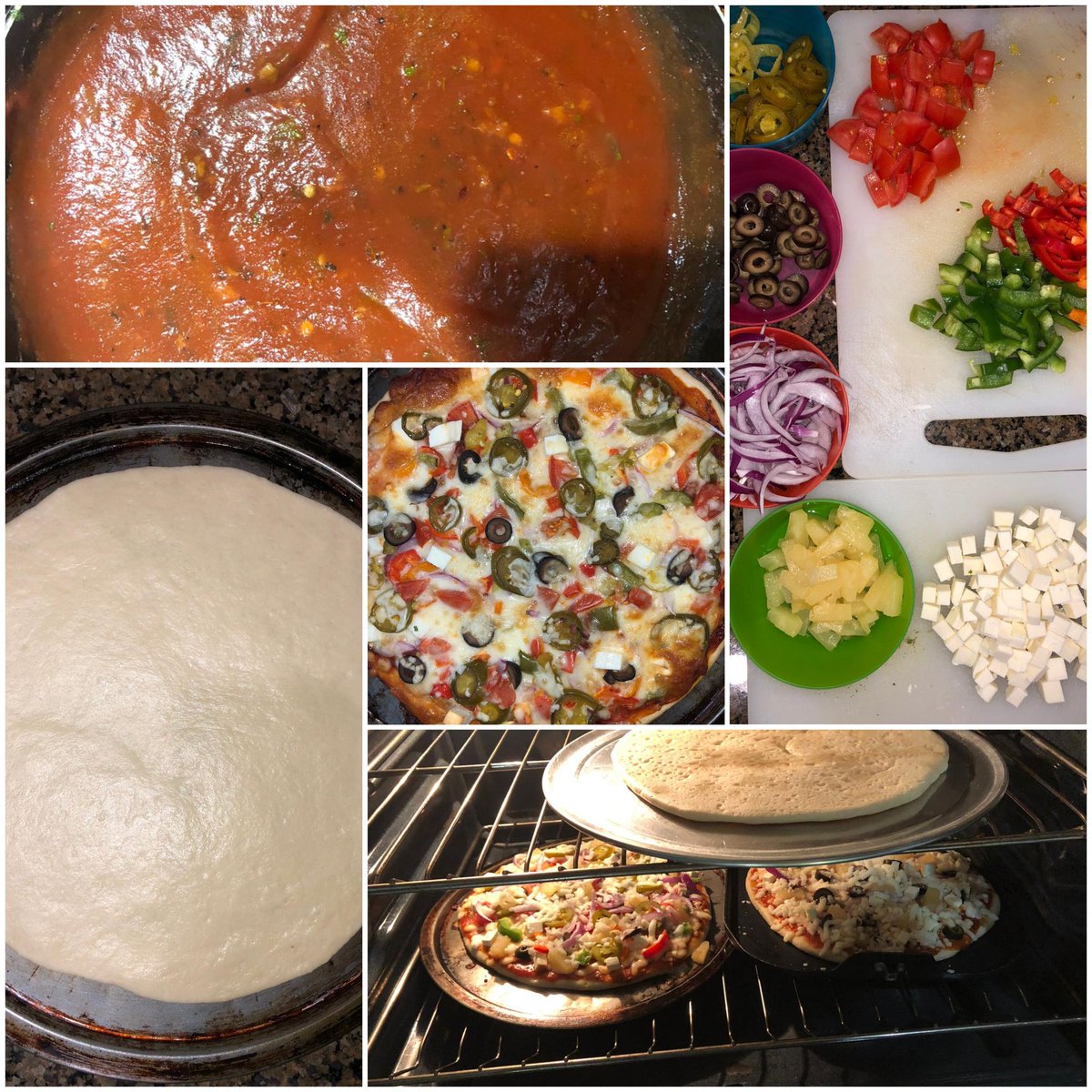 ReviewsMall's tweet photo. Tried making Veggie pizza inspired by @fnkitchen #WeCookTogether #sweepstakes https://t.co/OOuco8xu2j