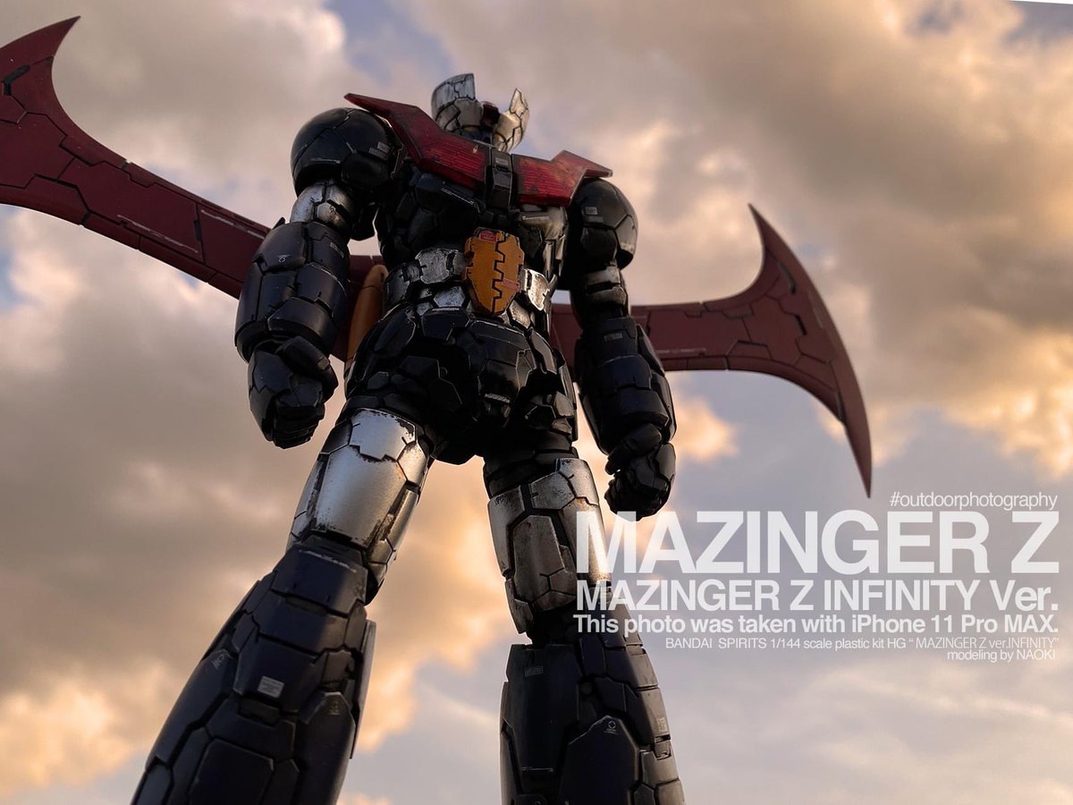 Naoki Titanomachia準備中 屋上シリーズ16 Hg マジンガーz マジンガーz Infinity Ver Iphone11promax 外撮り Outdoorphotography