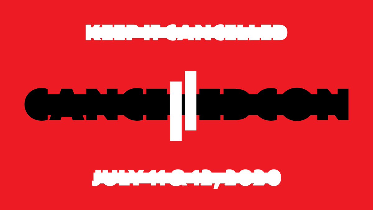 canceled_con's tweet photo. Hello there internet strangers. Let us infiltrate your mailbox by signing up for our mailing list at https://t.co/Uw5kbWbO6Q. We've got some major announcements coming your way. #CreativeIsOverParty #CancelledCon https://t.co/5MCSm2uaXN