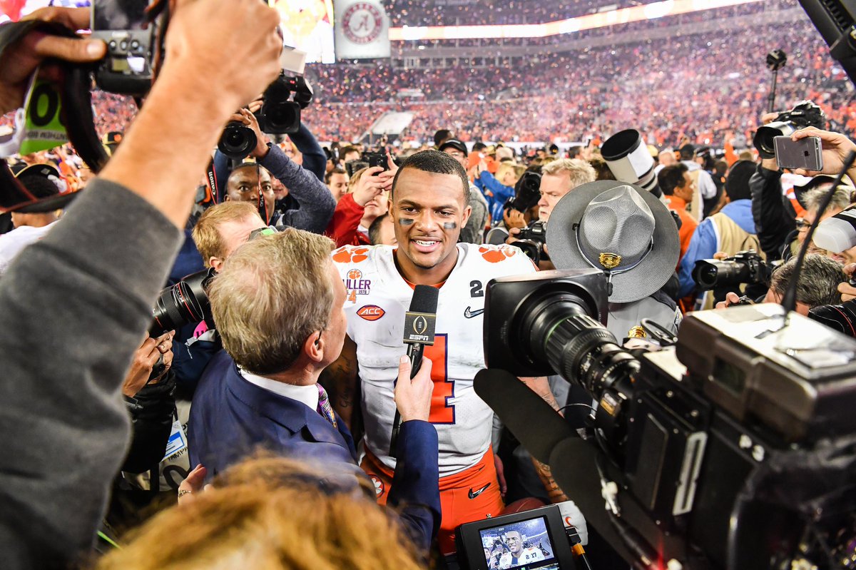 ClemsonFB's tweet photo. Legendary. https://t.co/CSGzShcszJ