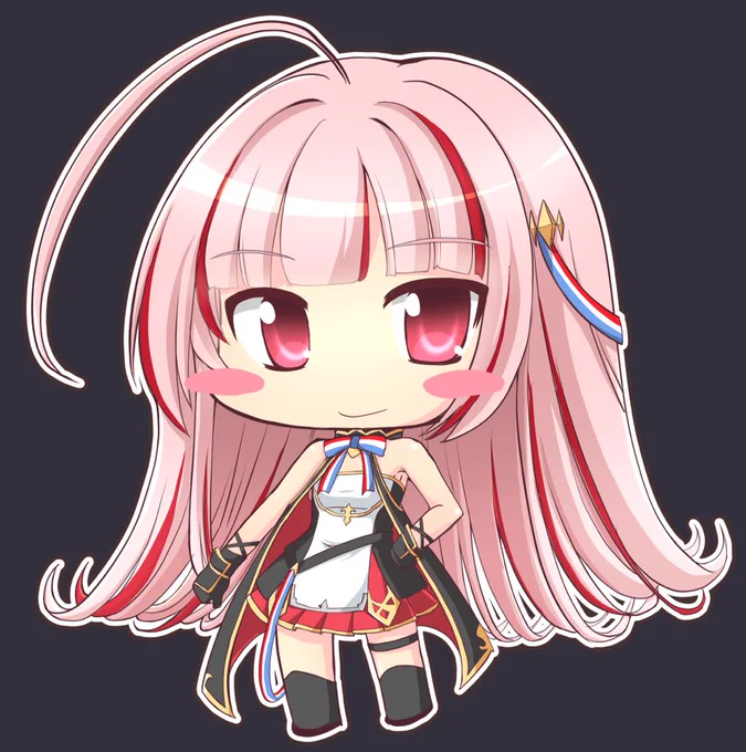 ヴォークランちゃん 小悪魔的な外見と見せて世話焼きなとこ可愛い(かわいい #アズレン #アズールレーン 