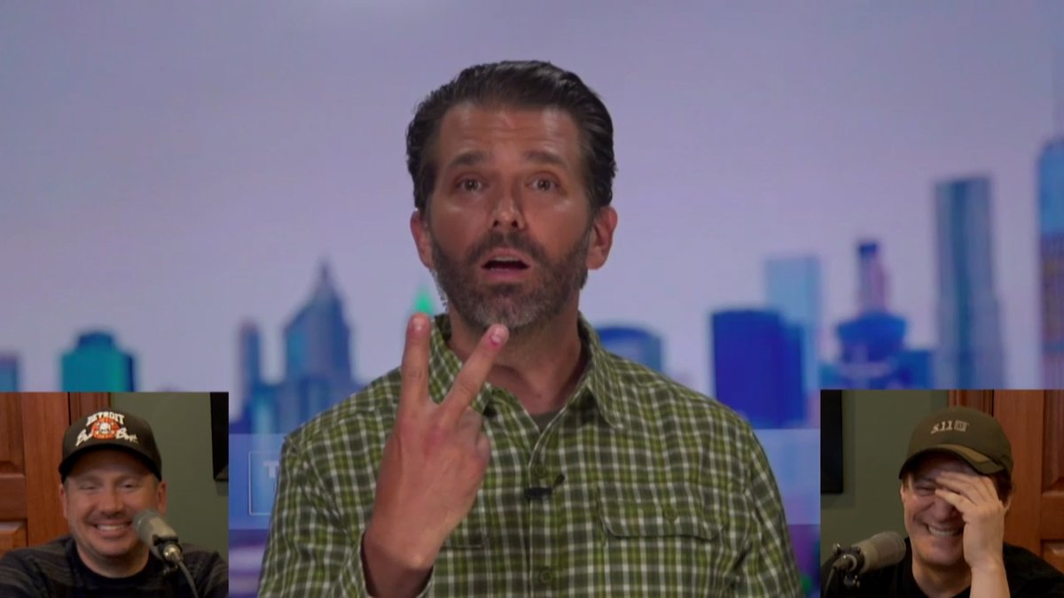 From <a href="/TheCumiaShow/">The Anthony Cumia Show</a> <a href="/CompoundBoss/">CompoundBoss</a> <a href="/LandauDave/">Dave Landau</a> 

<a href="/DonaldJTrumpJr/">Donald Trump Jr.</a>  Interview:
Opening up America, #HowardStern #JoeBiden #HunterBiden #PresidentTweety
racism and more.

youtu.be/JT-Vw73pnpA