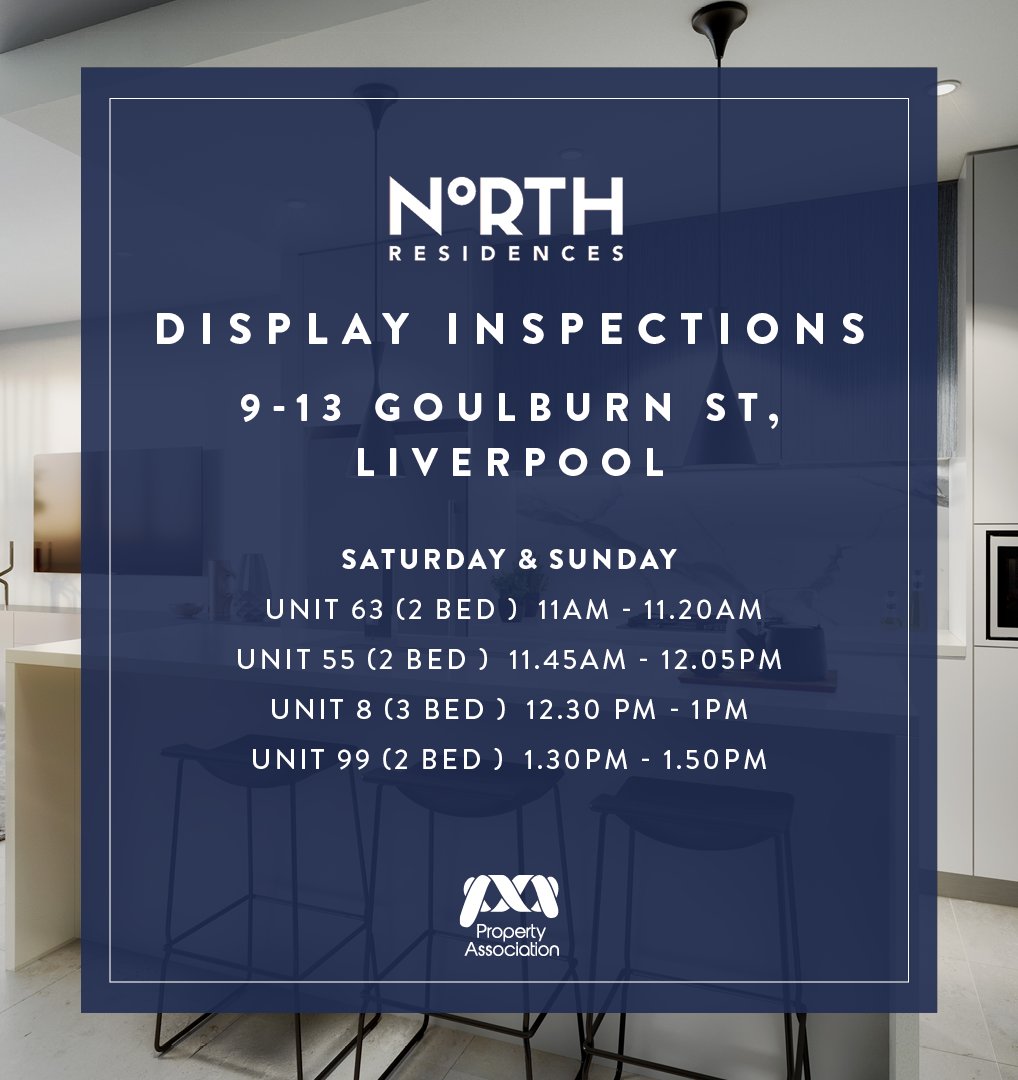 PropertyAssoci1's tweet photo. Come see us this weekend at North Residences, Liverpool! This amazing building is setting new standards in quality development and the attention to detail will be instantly recognised when you inspect.
#realeststaeau #liverpoolcity #sydneyopenhomes https://t.co/HQlZFBYCjL