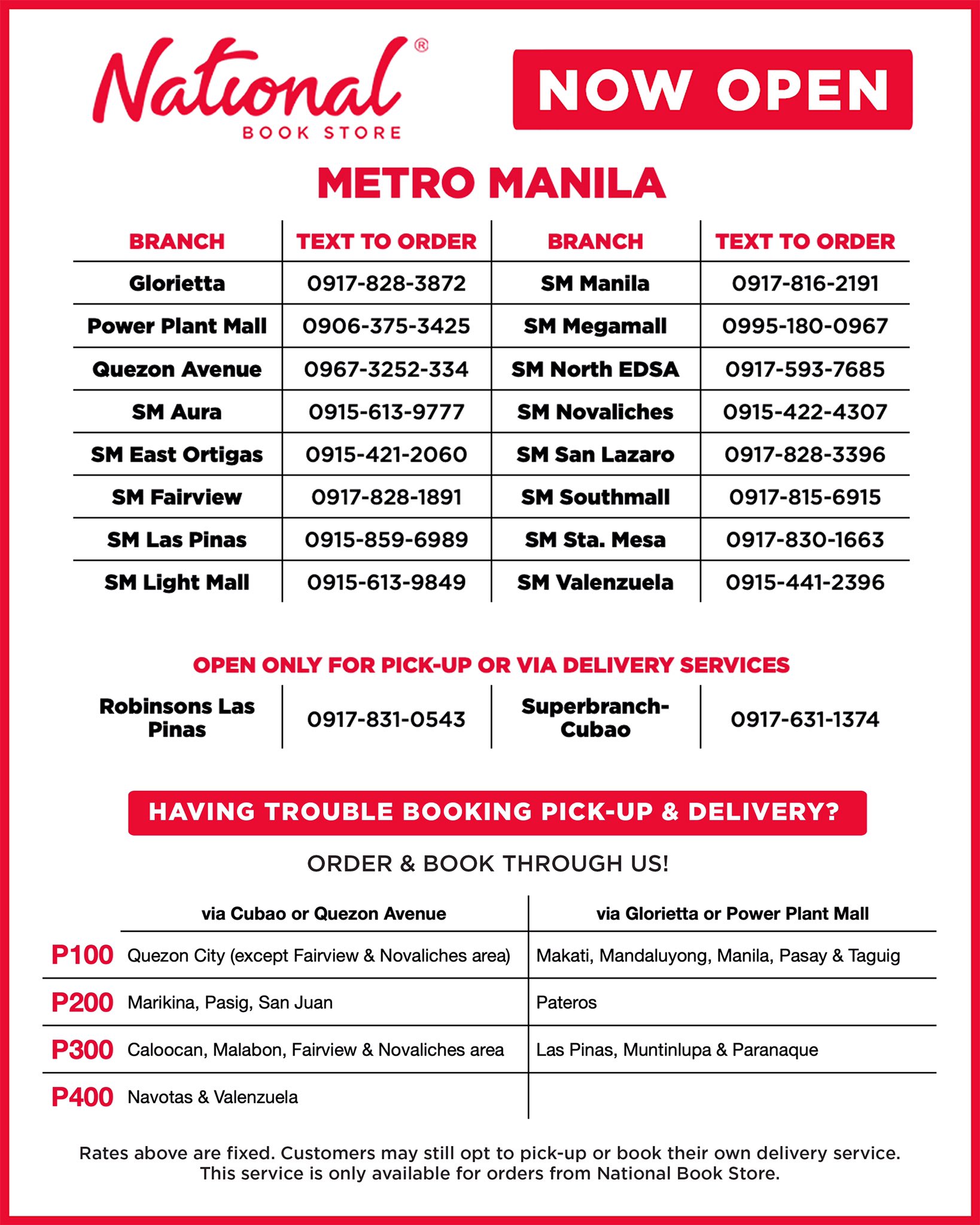 National Book Store on Twitter "More stores are open starting today