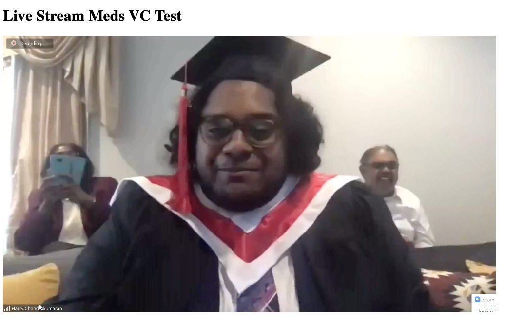HChandrakumaran's tweet photo. Today over 100 students from Queen's University became doctors, with their friends, families, and future colleagues cheering them on. So proud to be among them (with my high school grad cap and a hood made by my mom)... #QMed #SoMeDocs #SGN @somegoodnews @QueensUGME https://t.co/KFbZkOgEt7