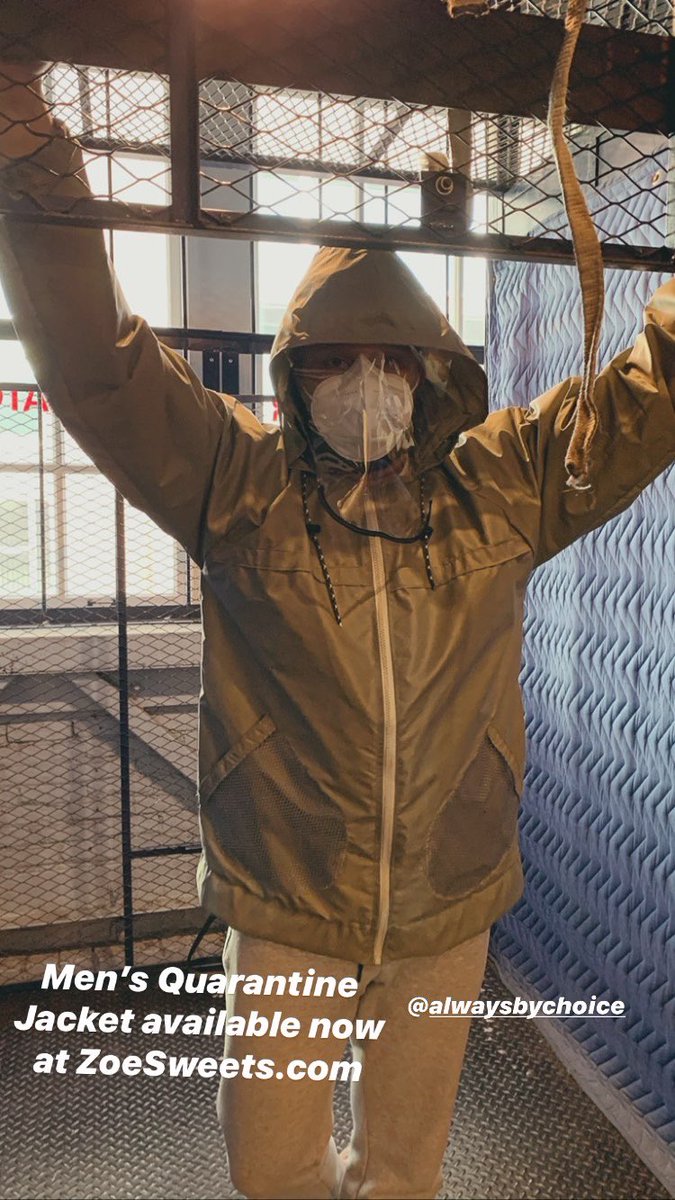 justsweets's tweet photo. Men’s #Quaratine Jacket available at https://t.co/uaKuPt9CoU https://t.co/bC92zQTsPp