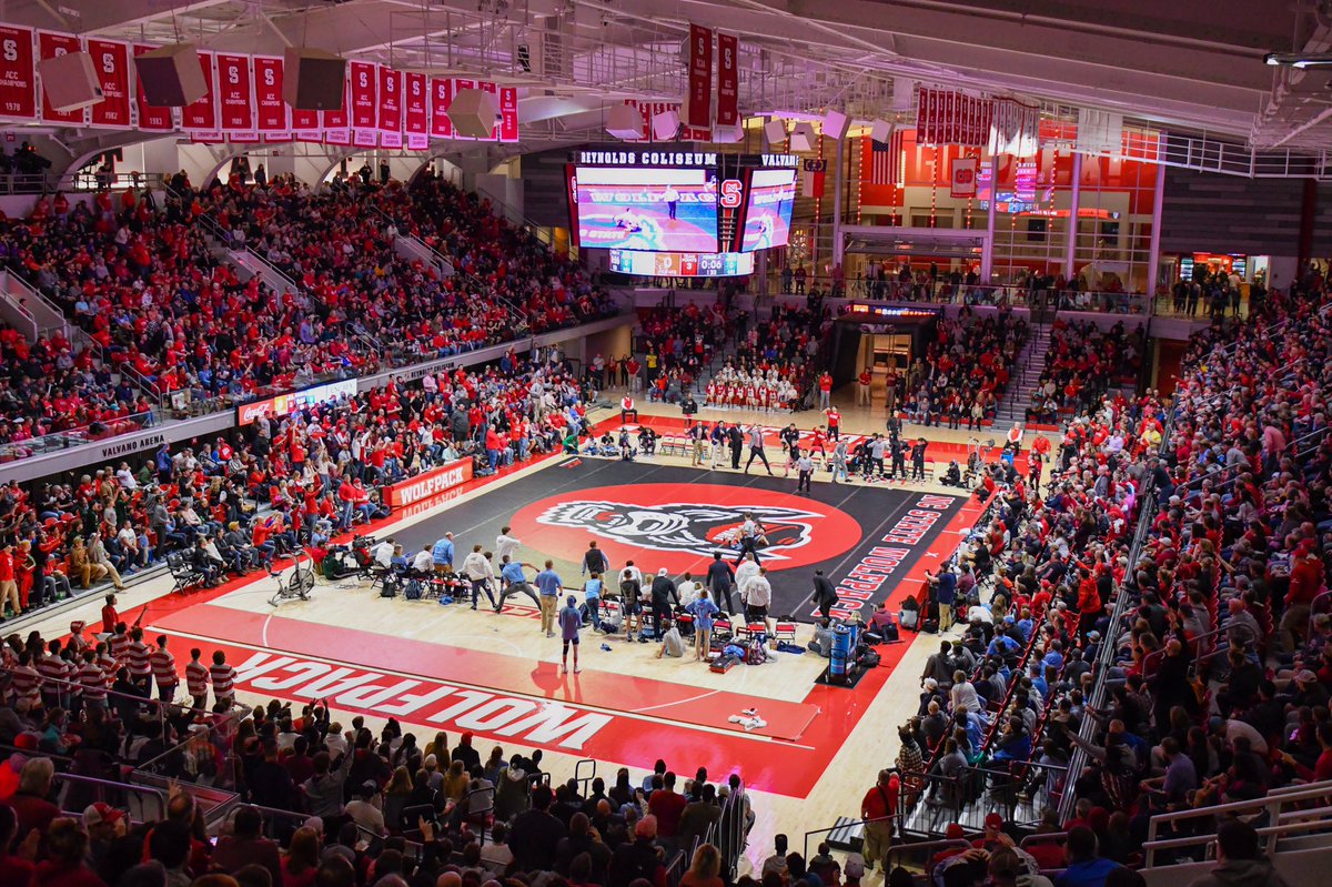 pat_popolizio's tweet photo. It’s crazy to think this was year one...wrestling is growing faster than ever in Raleigh. Love the passion that @packwrestle #WPN fans have. #tbt #doubledown #packmentality https://t.co/zNchU36Lqa
