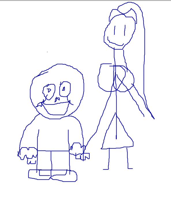 heyhohero's tweet photo. #sans x #monika because im a #seriousartist https://t.co/4qMPJL94O1