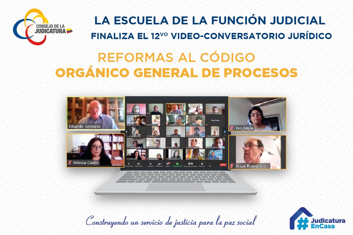 La Escuela de la Función Judicial finalizó con éxito el Video ...