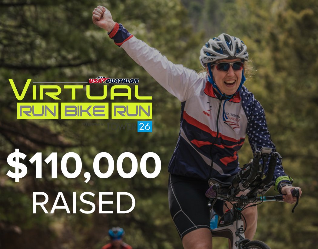 usatriathlon's tweet photo. Because of your incredible generosity, we have been able to raise over $110,000 for members of the multisport community in need through our #VirtualDU and COVID-19 Relief Fund.
From all of us at USA Triathlon, thank you. ππ
Full #VirtualDU recap. β¬οΈhttps://t.co/vsOC8obzqx https://t.co/X5xj5b7GTb