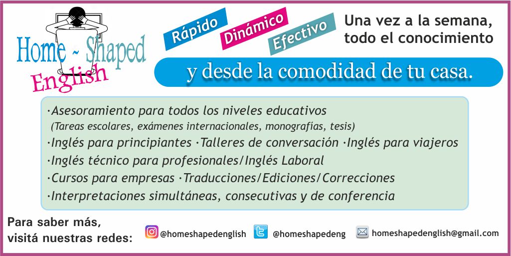 homeshapedeng's tweet photo. En Home-Shaped English encontrás todos estos servicios y mucho más... https://t.co/zkCkBkmxQB