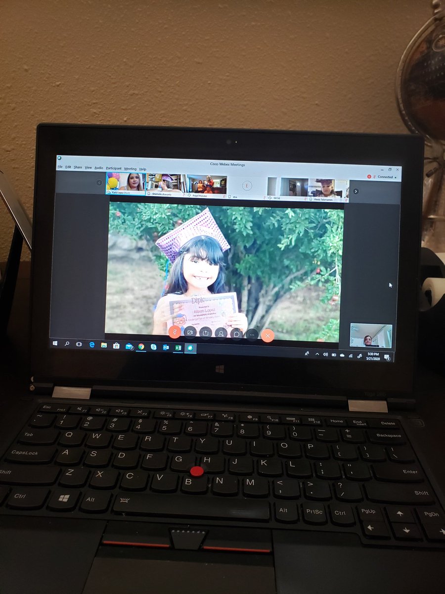 angelarog1's tweet photo. Thank you Ms. Lopez for the wonderful Virtual Kindergarten Graduation. Congratulations to our kiddos! @BradleyGenerals  
@KathleenEse @sharodickerson @ELPASO_ISD https://t.co/etKKyvBYzv