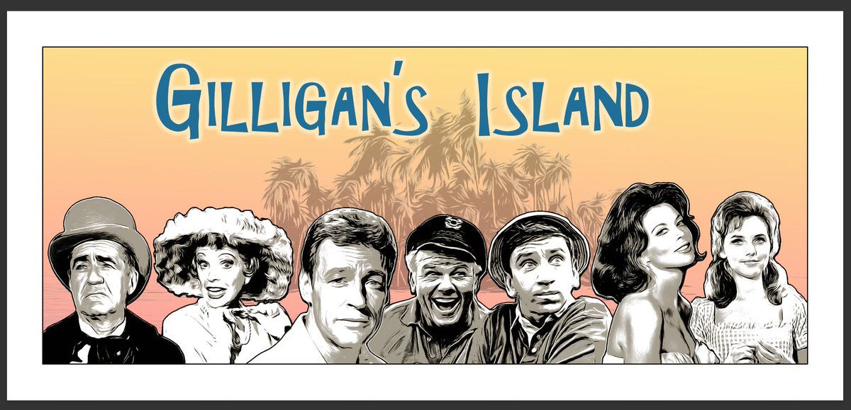 SketchFanArt's tweet photo. #GilligansIsland #Gilligan #TheProfessor #MisterHowell #MrsHowell #Skipper #MaryAnn #Ginger https://t.co/wZpfnrzj6s