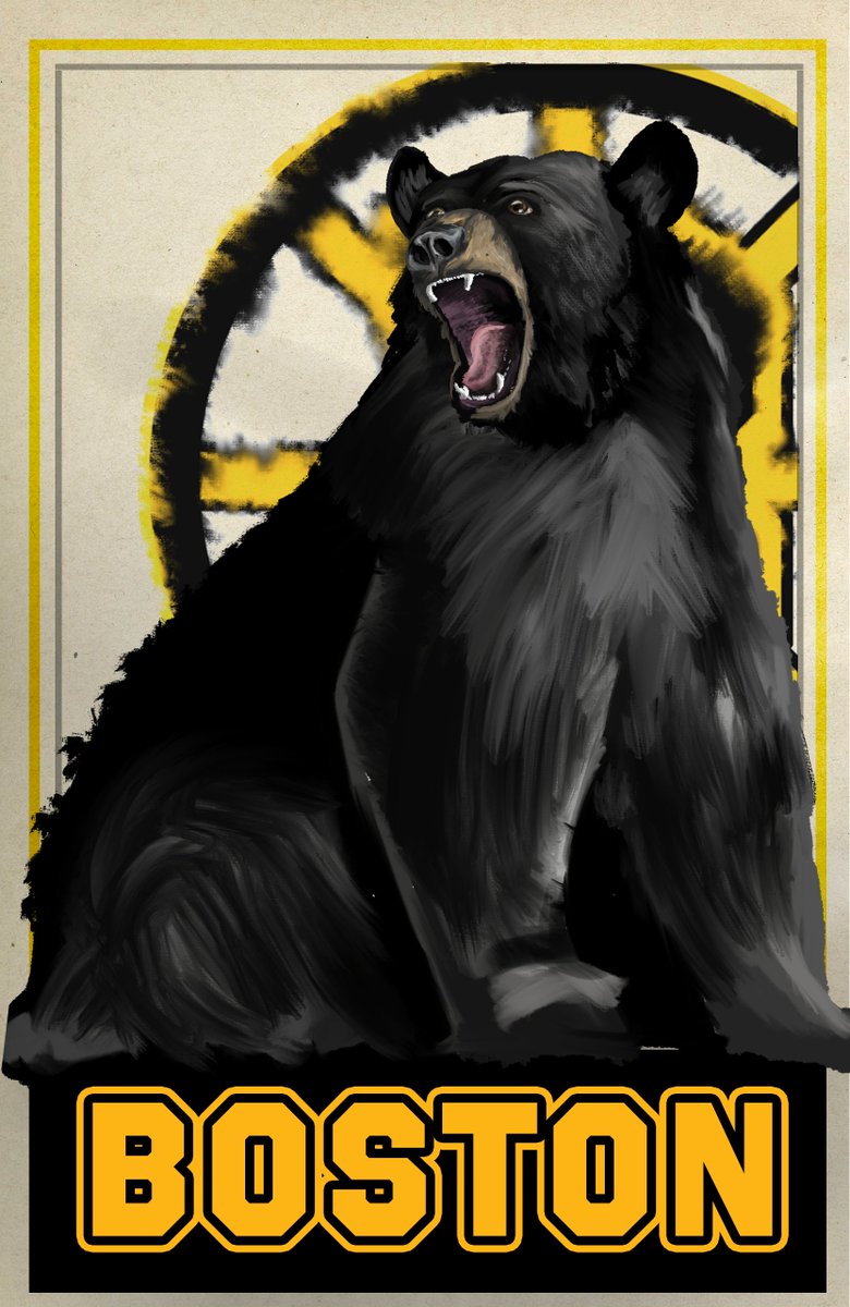 andrewwhitesell's tweet photo. So, while @NHL is on hiatus, I figured I would practice my drawing skills by painting representations of #NHL teams in photoshop. First up, @NHLBruins @LAKings @Avalanche @penguins
#HockeyAtHome #covidaArt #drawing #stuckathome #HockeyTwitter https://t.co/9MAXRx44fd