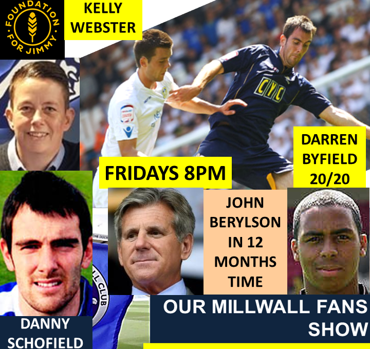 NOLUTALKIN's tweet photo. #Danny_Schofield winning at #Wembley & being with #Millwall in the #Championship - #Kelly_Webster on the 21 bridges in memory of #Jimmy_Mizen & more here at 8pm. @dianaday44 @DanPoore3 @DBro1969 @Dorns84 @rundaverun93 @EvansMFC @ElthamWall97 @aj_rhys_stone @emzi_25 @ed__castl3 https://t.co/Jc2KPncH1O