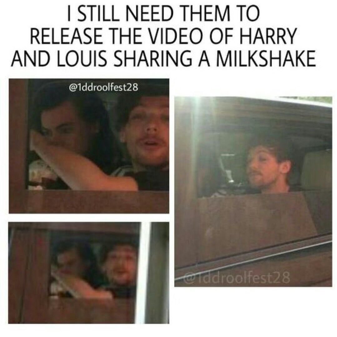 also they shared a milkshake in carpool karaoke. still! waiting! for! the! footage!