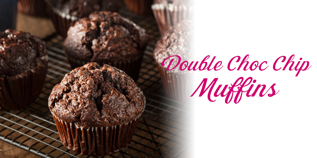 chelseasugar's tweet photo. A delicious double chocolate chip muffin treat - you've just got to whip these up! Recipe linked here: https://t.co/XITT6v3cNq https://t.co/ATsWc62BDD