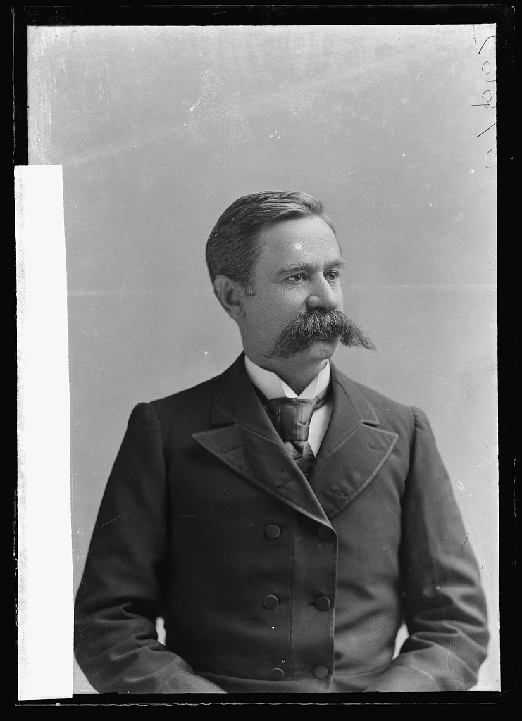 I am on a mission to find out which historical Member of Congress had the wildest facial hair.The Honarable George Frederic Kribbs (D-PA, 1893-1895) is currently leading in the standings.