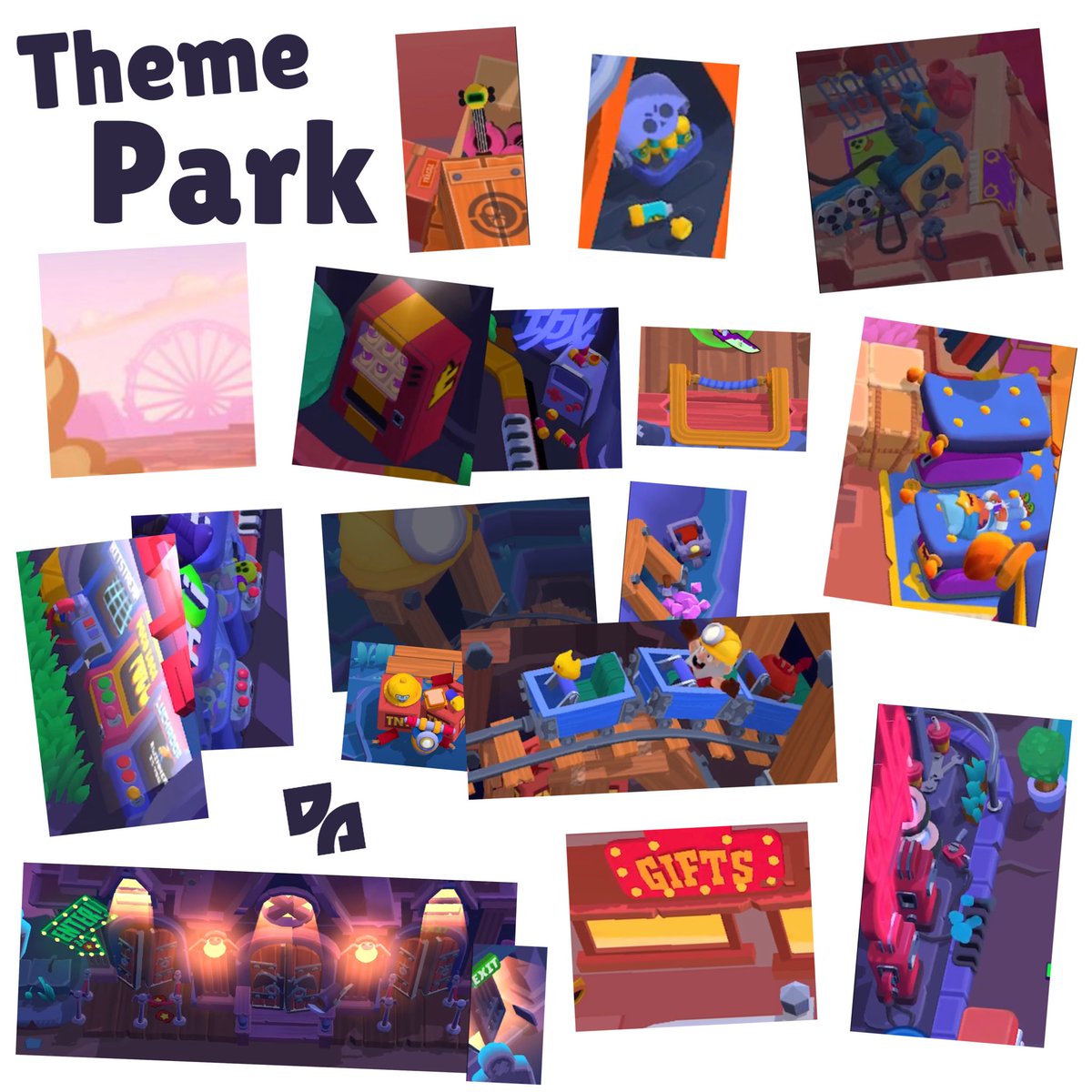 Dev On Twitter Brawl Theory Can Brawl Stars Be A Theme Park Here S What I Think 3 Brawlstars - star park brawl stars mapa