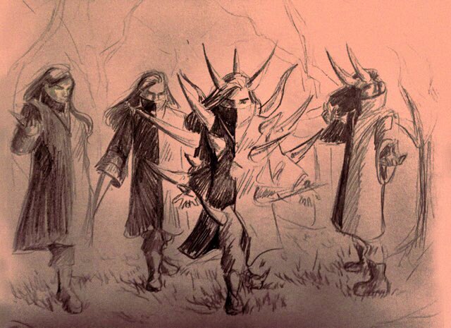 Episode Seven is up!!! Our heroes face off against these prickly fellows at open.spotify.com/episode/4xaeWm…