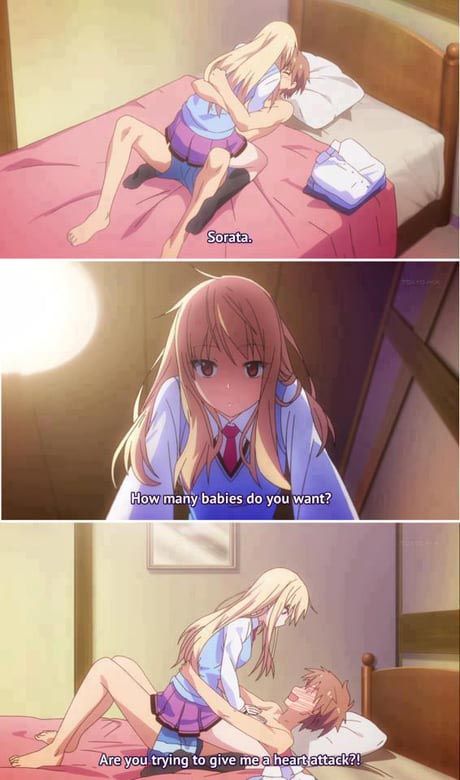Yay, fake subtitles. Anime is The Pet Girl of Sakura-sou. 

One of our favorite ero toys is restocked, the PUNI VIRGIN EXCITE. Want to see it? bit.ly/2zYxIS2