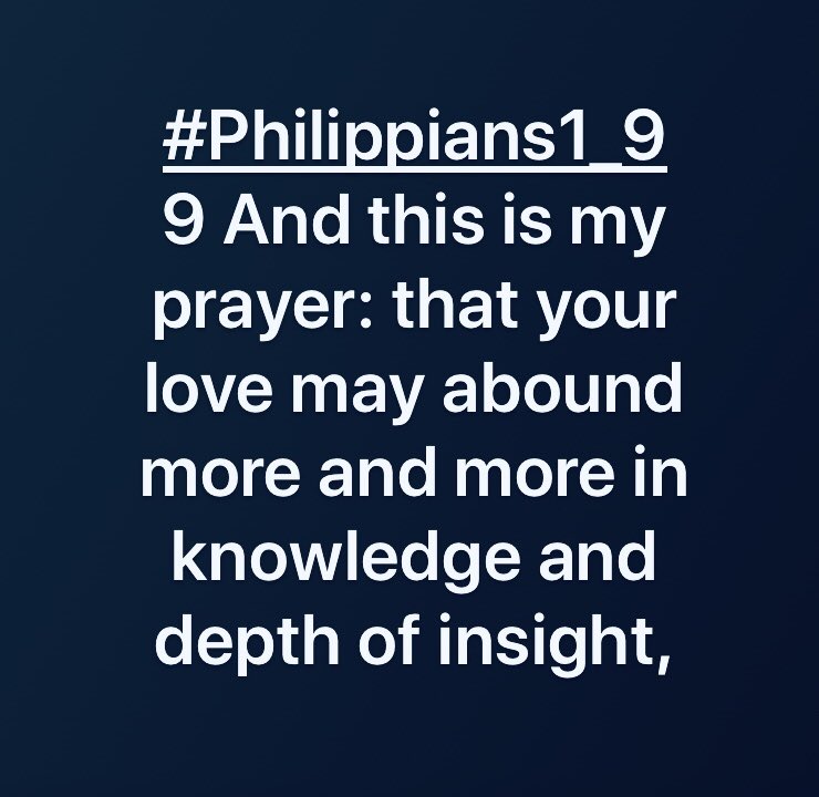 WatchThisLife's tweet image. #Philippians1_9