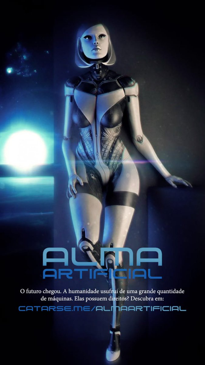 LeDerMonio's tweet photo. Apoie e garanta seu livro em capa dura (exclusividade da campanha no @catarse)
@cartolaeditora @AlecSilva_
#literaturanacional #catarse #livros #autoranacional #AlmaArtificial #inteligenciaartificial #cartolaeditora #ficcao #book #escritor #ficção #sci-fi #robô #antologia https://t.co/0i0e4LSucI