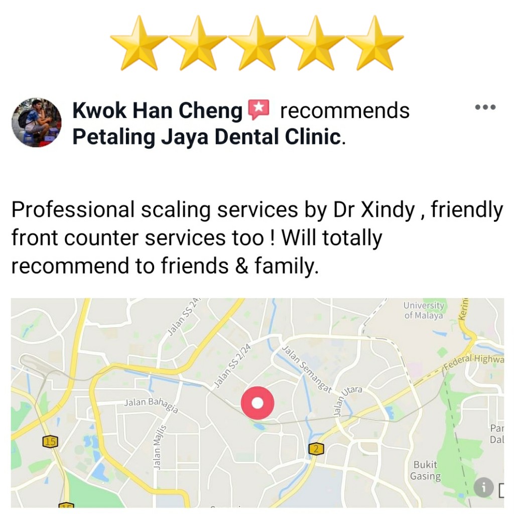 L M Dental Clinic Pj Braces On Twitter Thanks For Recommending Us We Are Sure Dr Xindi Is Happy To Hear This From U Https T Co Fypz4h3q4e Dentistkl 牙齿美白