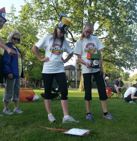 SOAmazingRace's tweet photo. Our “Fill Your Pie Hole” challenge in 2017 featured epic Trivial Pursuit hats. Teams earned the pie pieces which attached to the top of the hat. Here’s a glimpse into what went into making those hats! 🎩 🥧 https://t.co/drhEhUeGvZ
