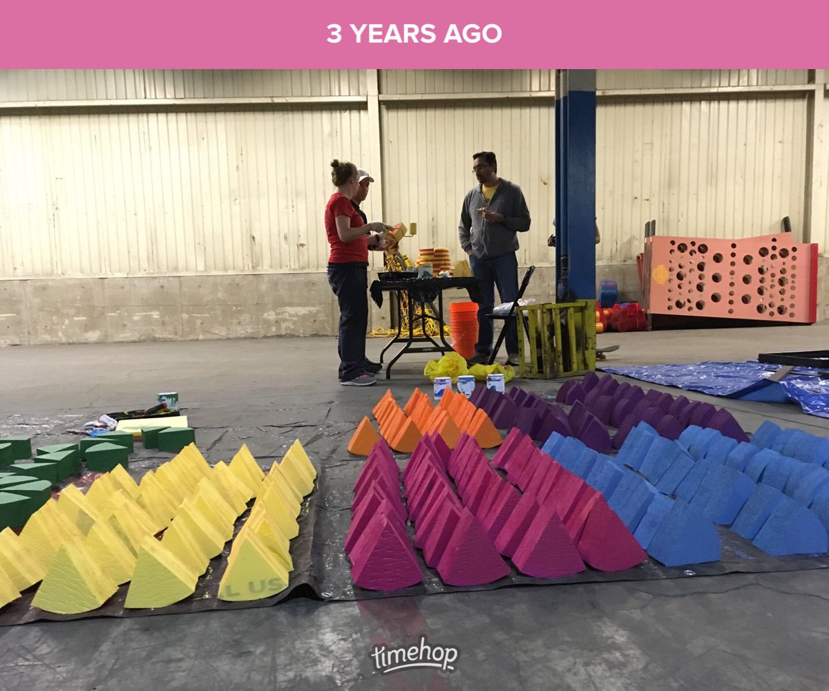 SOAmazingRace's tweet photo. Our “Fill Your Pie Hole” challenge in 2017 featured epic Trivial Pursuit hats. Teams earned the pie pieces which attached to the top of the hat. Here’s a glimpse into what went into making those hats! 🎩 🥧 https://t.co/drhEhUeGvZ