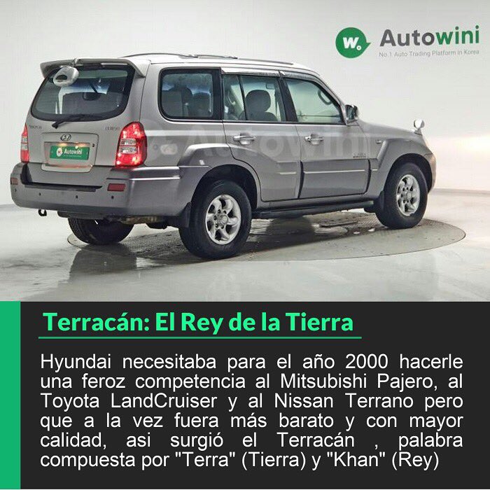 AutowiniChile's tweet photo. ¿Es recomendable comprar una #Terracan? #Chile #Hyundai @AutowiniChile #AutosUsados #AutosCoreanos #ZonasFrancas https://t.co/4uAcvynJSs