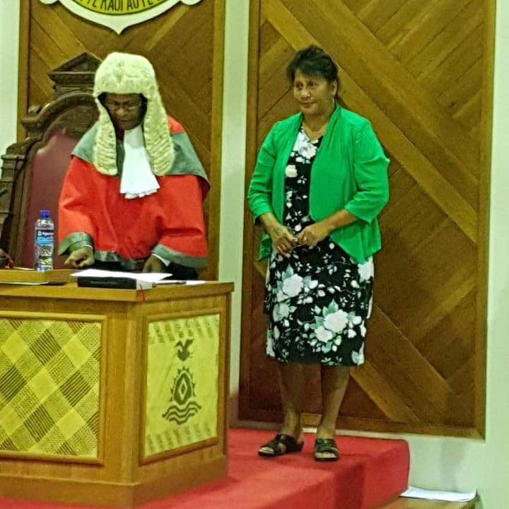 Congratulations to the nation of Kiribati 🇰🇮for electing its first woman speaker of the Maneaba ni Maungatabu (parliament) vis Hon Tagariki Reete, Madam Speaker. Worked with hern pushing the Te Rau n Te Mwenga Act.   @spc_HumanRights @unwomenpacific
#WomenInTheHouse