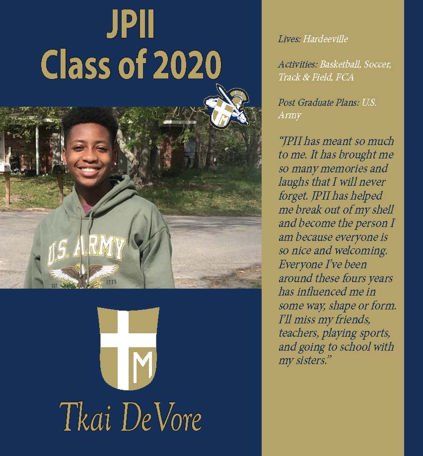 jpii_catholic's tweet photo. Honoring the Class of 2020! https://t.co/yjZf2Vkmy7