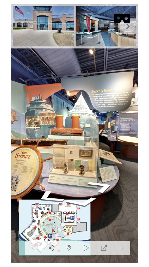 Did you know you can take a virtual tour of the National Museum of the Great Lakes? Check out their virtual content here: nmgl.org/virtual-conten… #virtualvacation @NMGLToledo #GreatLakes #greatlakesloving @ToledoCVB