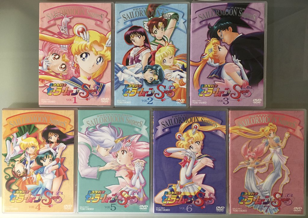 希少新品 未開封　セーラームーン S DVD Vol.1 シュリンク付き 希少新品 セーラームーン S DVD Vol.1 シュリンク付き