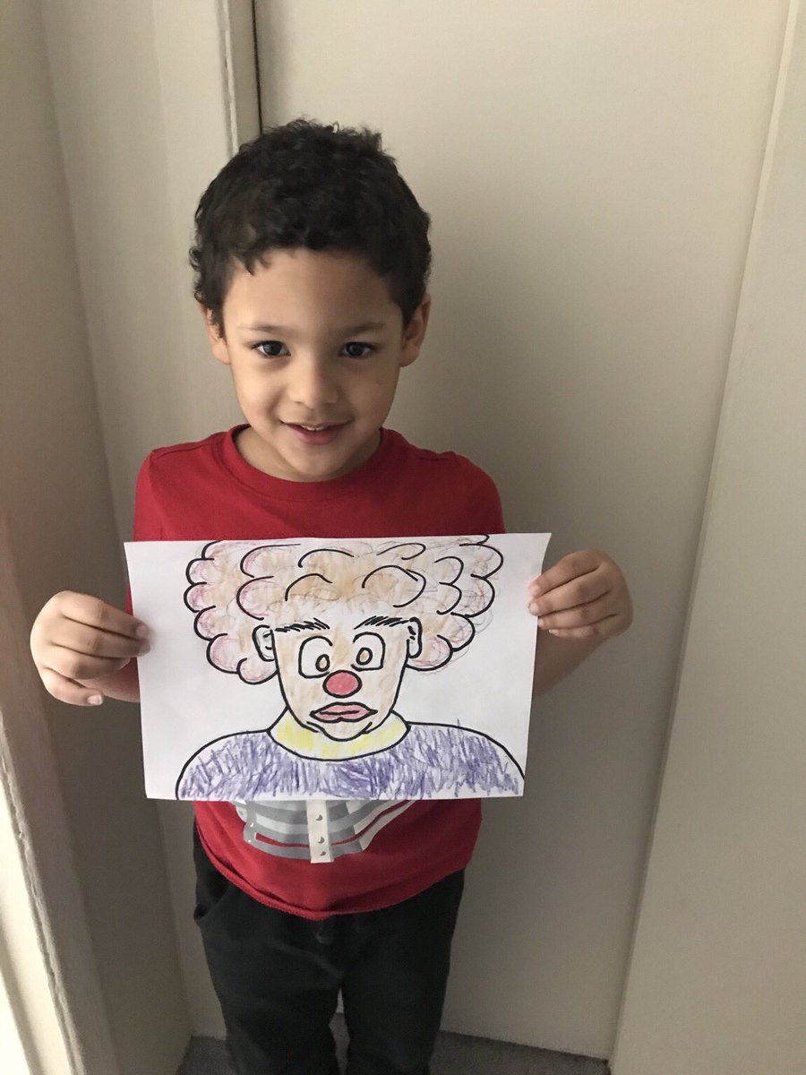 missavallone's tweet photo. Red Nose Day fun!  Students had fun either creating a red nose or drawing themselves with a red nose! https://t.co/FSaPAPDKqA
