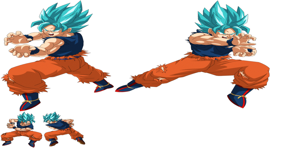 SP Super Saiyan God Super Saiyan Goku (Blue)