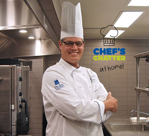 DukeDining's tweet photo. Head on over to our IGTV channel https://t.co/qp4w7x3FNE & follow along as East Campus Executive Chef, Mark Turner, demonstrates how to create Jumbo Lump Crab Cakes for our "Chef's Chatter at Home" series! @DukeU @DukeStudents @Duke_SA #dukediningathome #dukedining #chefschatter https://t.co/wPLEKMGYBb