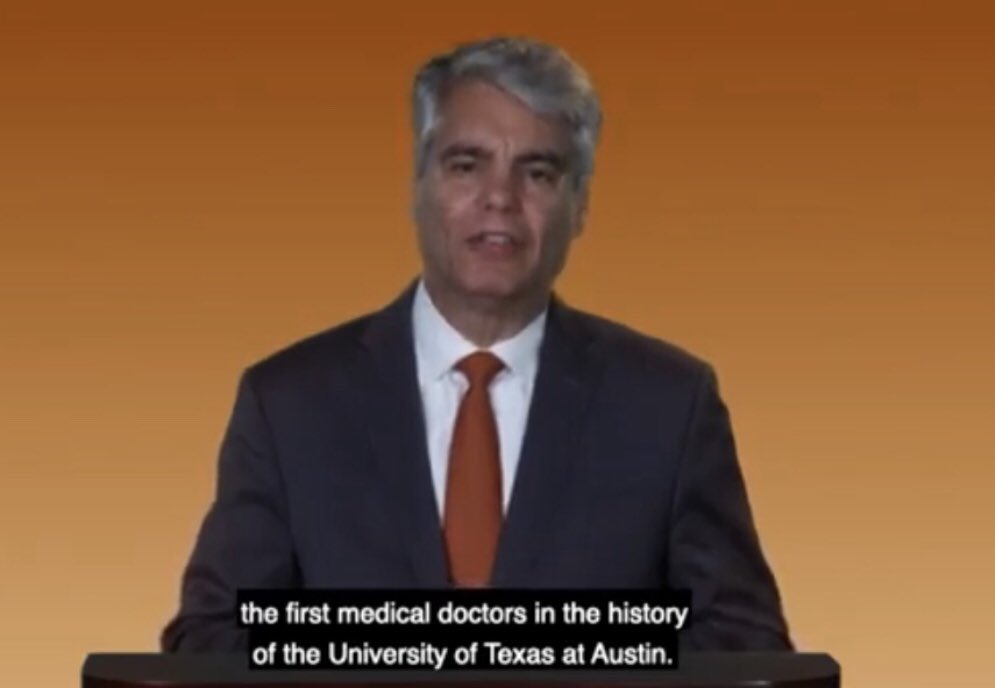 DrSherineSalib's tweet photo. Congratulations to the first medical doctors in the history of the University of Texas at Austin!!!

#DellMedFirstClass @DellMedSchool #DellMedSchool @UTAustin #MedEd https://t.co/YH9fWTxfP9
