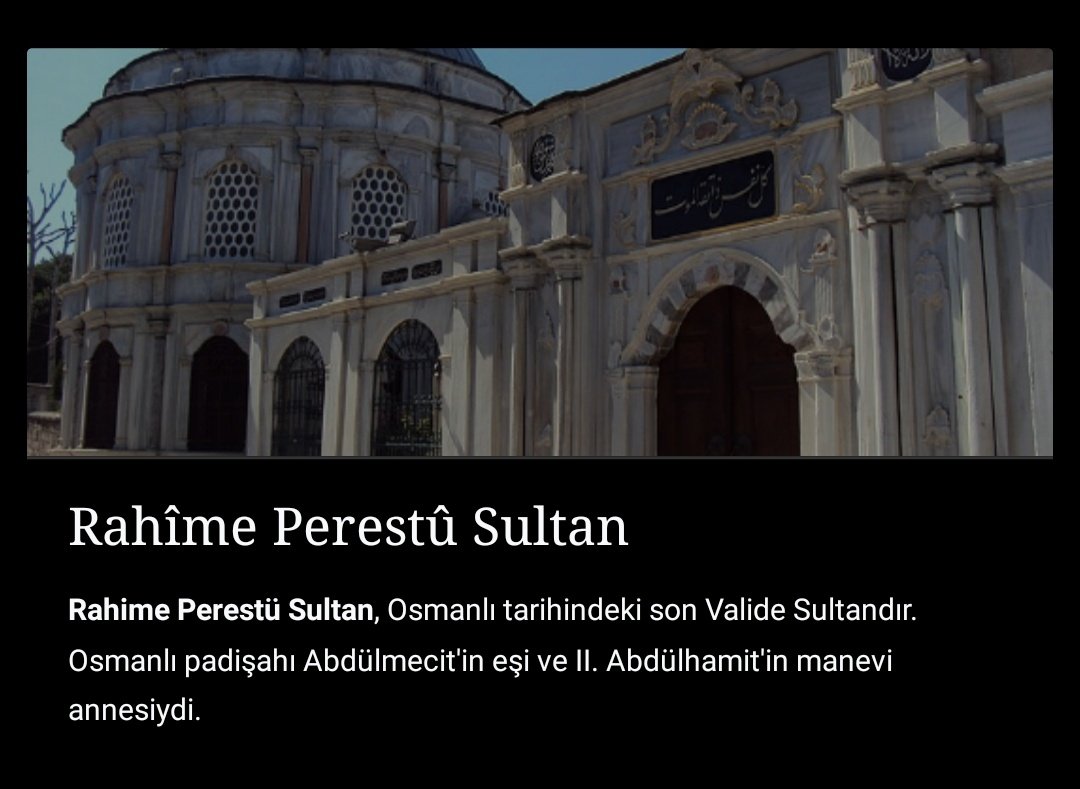 #osmanlı #son #valide #Sultan