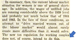 The Labour Gazette (Mar.1947, p297) said that critics were right about the shortages, but wrong about both the real impact on family incomes AND about the intention of the federal government: 11/17