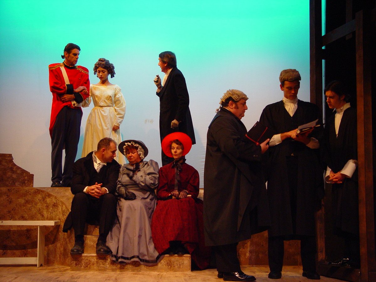 genesians's tweet photo. To end the week we have a #GenesianPhotoRequests for Manny Said - #TermOfHisNaturalLife by #MarcusClarke adapted and directed by #RogerGimblett in 2004! An epic production with a cast of nearly 30! π https://t.co/kHOR5LNmAK
