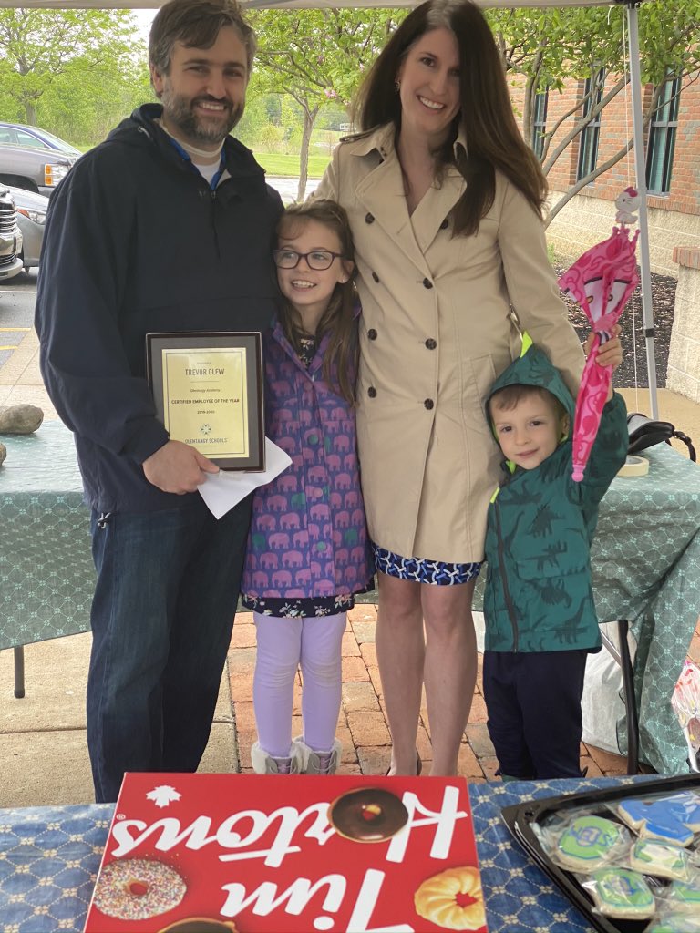 Congratulations to OA teacher of the year, Trevor Glew!