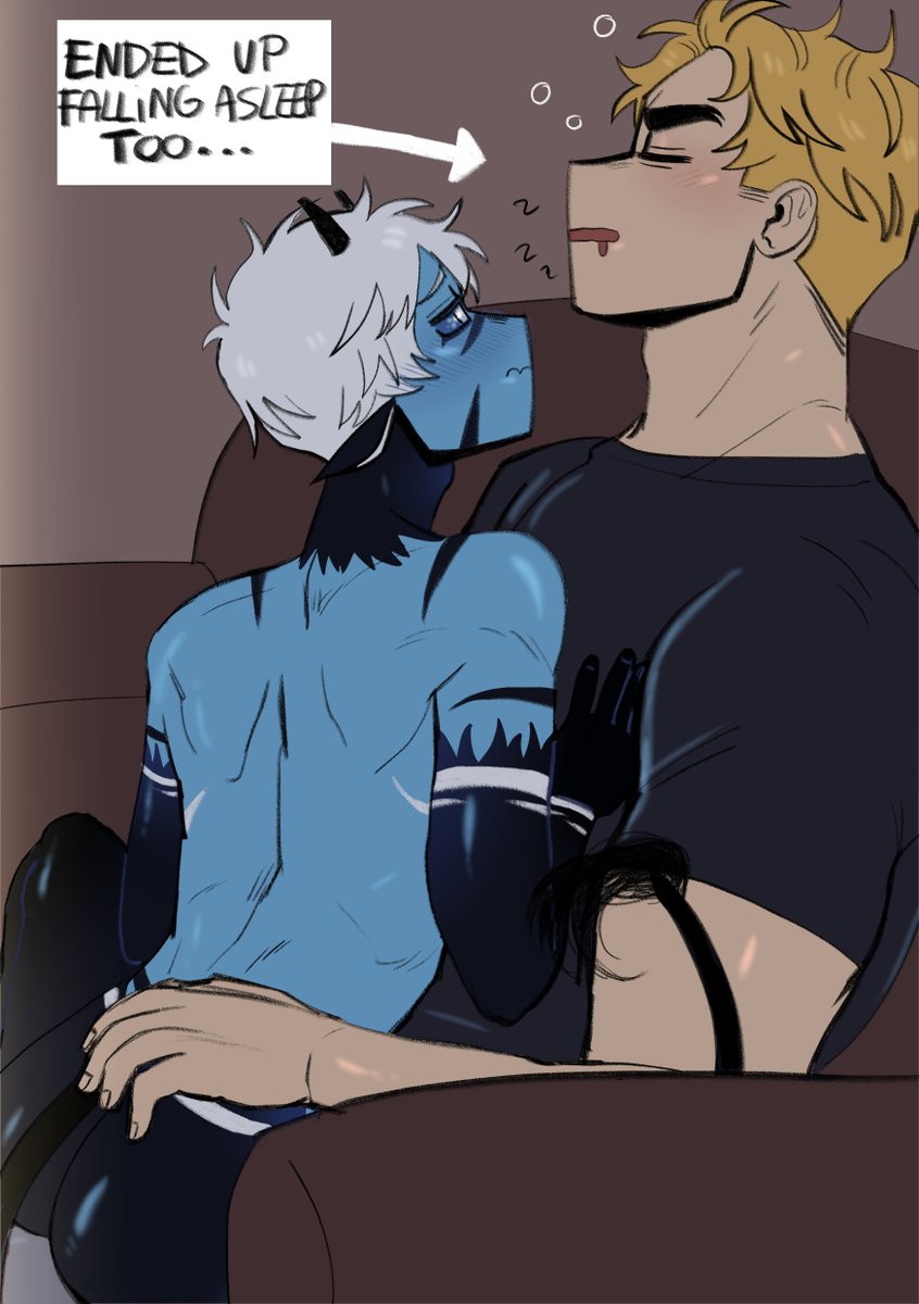 tentekel's tweet photo. nsfw )) tfw u want to go to bed but u don't want to wake the incubus up 🥺 https://t.co/wcDpBui5qf