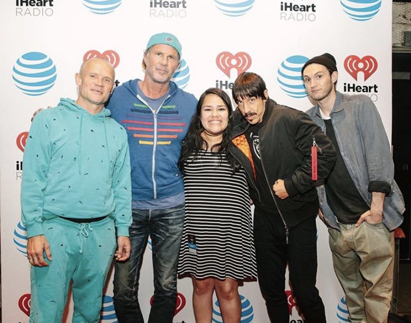 Rome_at_Home's tweet photo. There’s a reason @ChiliPeppers’ symbol is first on my wrist. They were the first band I fell in love with. I can’t begin to explain how much love this band has brought into my life. As @flea333 said: everything else is pussy ass bullshit. Radiate love 💖 #RHCPLolla #Lolla #RHCP https://t.co/clA4J6pp2y