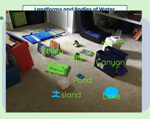 Our fantastic first graders created landforms for a distance learning social studies project. They reviewed landforms and bodies of water and then got creative and made an example of two landforms and one body of water. You rock, first graders!  ❤️🐻🌎.  .