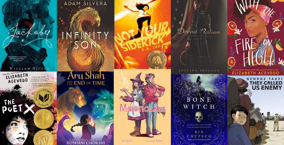 collage of book covers